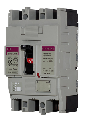 ROZŁĄCZNIK IZOLACYJNY 3-BIEG. ED2S 250/3 - 004671283 - ETI