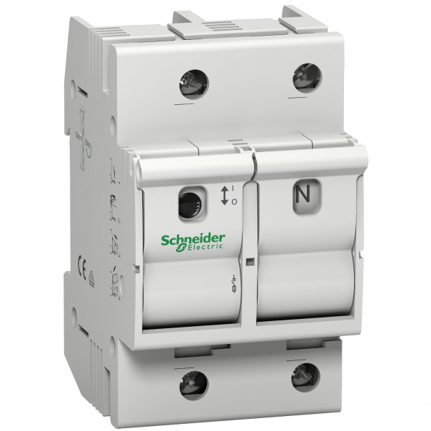 ROZŁĄCZNIK BEZPIECZNIKOWY D02-63-2 63A 2-BIEGUNOWY BEZ WKŁADEK - MGN02263 - SCHNEIDER ELECTRIC