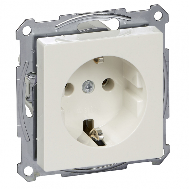 GNIAZDO SCHUKO BEZ PRZESŁON BIAŁY SYSTEM M - MTN2301-0319 - SCHNEIDER ELECTRIC