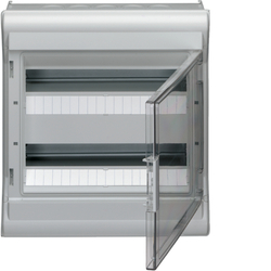 ROZDZIELNICA N/T IP65 ODPORNA NA UV PRZETŁOCZENIA 2R 2X18 MODUŁÓW VECTOR OUTDOOR  - VE218PN - HAGER - BERKER