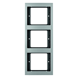 RAMKA POTRÓJNA PIONOWA ALUMINIUM K.5 - 13337003 - HAGER