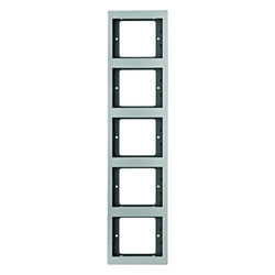 RAMKA PIĘCIOKROTNA PIONOWA ALUMINIUM K.5 - 13537003 - HAGER