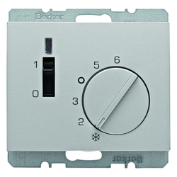REGULATOR TEMPERATURY POMIESZCZENIA ZE STYKIEM ZWIERNYM ALU K.5 - 20307103 - HAGER