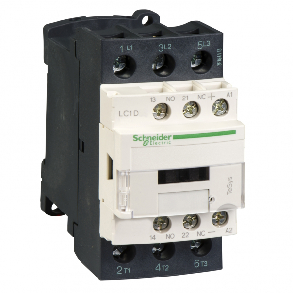STYCZNIK MOCY 38A 3P 1NO 1NC AC3 CEWKA 24VDC ZACISKI SKRZYNKOWE TESYS D - LC1D38BD - SCHNEIDER ELECTRIC