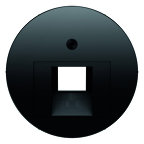 ELEMENT CENTRALNY DO GNIAZDA PRZYŁĄCZENIOWEGO UAE CZARNY POŁYSK R.1/R.3/R.CLASSIC - 14072045 - HAGER - BERKER