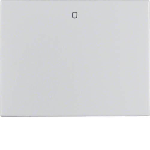 KLAWISZ Z NADRUKIEM "0" ALUMINIUM K.5 - 14257103 - HAGER
