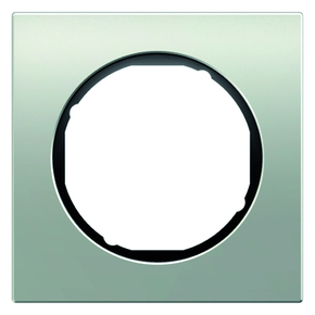 RAMKA POJEDYNCZA ALUMINIUM/CZARNY R.3 - 10112284 - HAGER