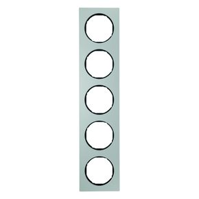 RAMKA PIĘCIOKROTNA ALU/CZARNY R.3 - 10152284 - HAGER