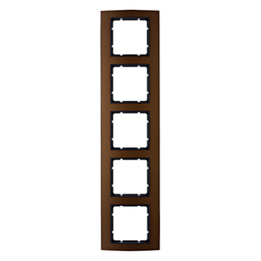 RAMKA PIĘCIOKROTNA ALU BRĄZOWY/ANTRACYT B.3 - 10153001 - HAGER