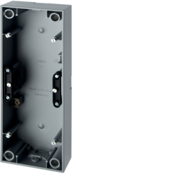 PUSZKA POTRÓJNA NATYNKOWA ALUMINIUM MAT S.1 - 10439939 - HAGER