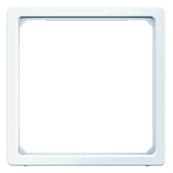 PIERŚCIEŃ PRZEJŚCIOWY DO PŁYTKI CENTRALNEJ 50 X 50 MM BIAŁY AKSAMIT Q.1 - 11096079 - HAGER