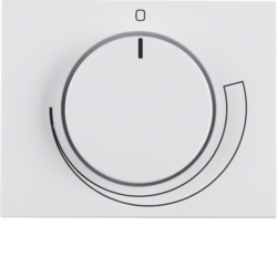 ELEMENT CENTRALNY Z POKRĘTŁEM REGULACYJNYM DO REGULATORA OBROTÓW BIAŁY K.1 - 11357209 - HAGER