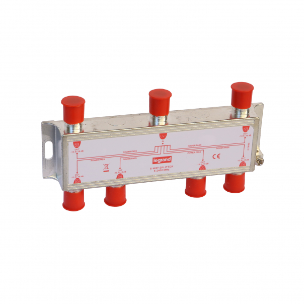 ROZDZIELACZ SYGNAŁU TV NAZIEMNEJ I SATELITARNEJ, TŁUMIENIE 11 DB - 073983 - LEGRAND