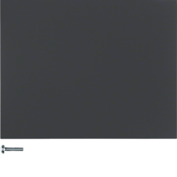 PRZYCISK POJEDYNCZY QUICKLINK ANTRACYT MAT K.1 KNX RF  - 85145175 - HAGER - BERKER