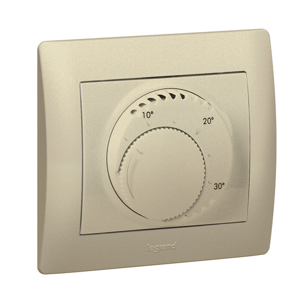 REGULATOR TEMPERATURY ZE STYKIEM TITAN 230V~ SISTENA LIFE - 775686 - LEGRAND