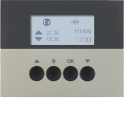 ŻALUZJOWY ŁĄCZNIK CZASOWY QUICKLINK STAL LAKIEROWANY K.5 KNX RF  - 85745173 - HAGER