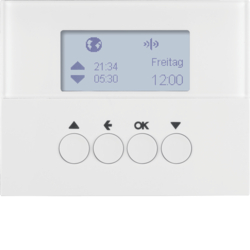 ŻALUZJOWY ŁĄCZNIK CZASOWY QUICKLINK BIAŁY POŁYSK K.1 KNX RF  - 85745179 - HAGER