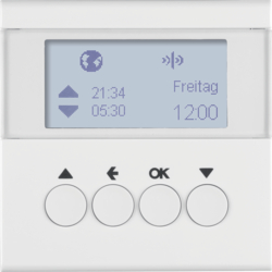 ŻALUZJOWY ŁĄCZNIK CZASOWY QUICKLINK BIAŁY POŁYSK S.1/B.3/B.7 KNX RF  - 85745189 - HAGER
