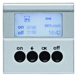 ŁĄCZNIK CZASOWY QUICKLINK ALU MAT B.7 KNX RF  - 85745283 - HAGER - BERKER
