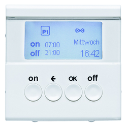 ŁĄCZNIK CZASOWY QUICKLINK BIAŁY POŁYSK S.1/B.3/B.7 KNX RF - 85745289 - HAGER - BERKER