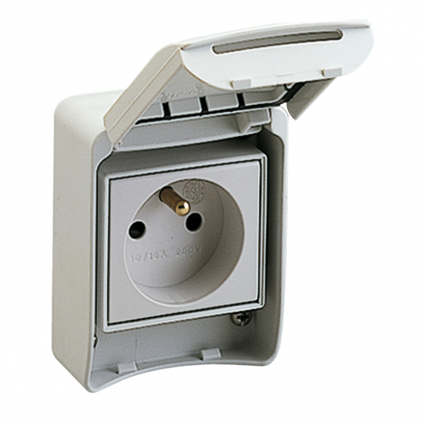 GNIAZDO 200/250V 10/16A 2P IP55 KAEDRA - 81140 - SCHNEIDER ELECTRIC