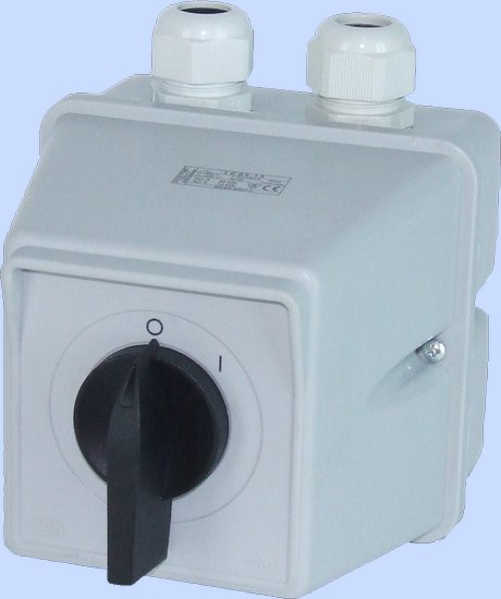 ŁĄCZNIK KRZYWKOWY 100-13 WŁĄCZ-WYŁĄCZ 0-I IP-44 - 910701 - ELEKTROMET DZIERŻONIÓW