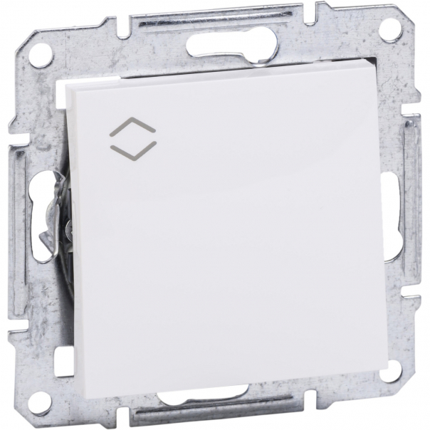ŁĄCZNIK SCHODOWY POJEDYNCZY BEZ RAMKI ZACISKI AUTOMATYCZNE 10AX 250V BIAŁY ASFORA - EPH0401421 - SCHNEIDER ELECTRIC