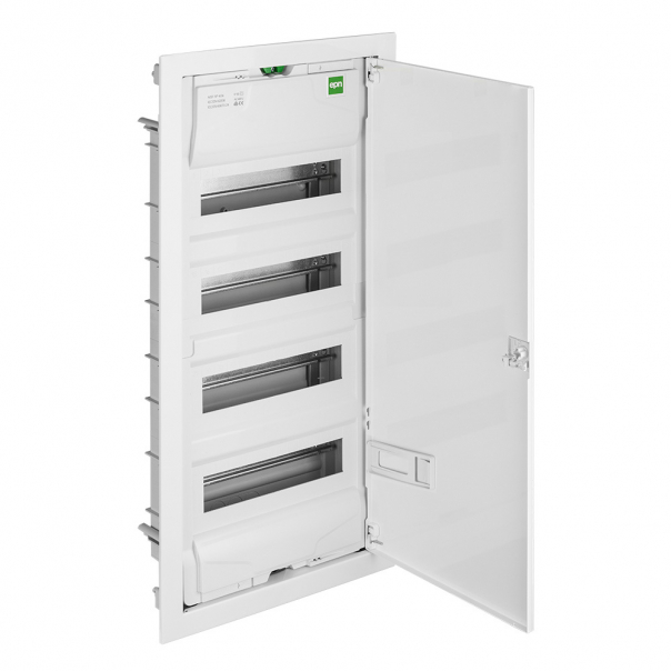 ROZDZIELNIA RP 4X12 PE+N P/T IP30 DRZWI METALOWE BIAŁY MSF - 2004-00 - ELEKTRO-PLAST NASIELSK
