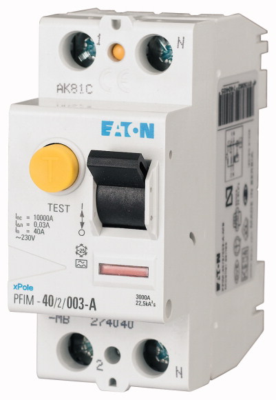 WYŁĄCZNIK RÓŻNICOWY 2-POLOWY PFIM-25/2/003-A-MW  - 235424 - EATON