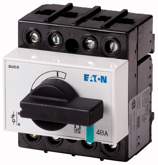 ROZŁĄCZNIK IZOLACYJNY DCM 40A 3-POLOWY Z TOREM NEUTRALNYM DCM40/3  - 1314106 - EATON