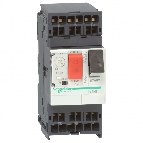WYŁĄCZNIK SILNIKOWY MAGNETYCZNO-TERMICZNY 6-10A - GV2ME143 - SCHNEIDER ELECTRIC