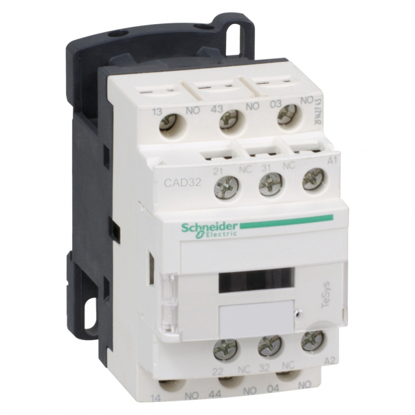STYCZNIK 5-BIEGUNOWY 3NO+2NZ,110V 50/60HZ - CAD32F7 - SCHNEIDER ELECTRIC