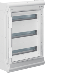 ROZDZIELNICA N/T IP65 ODPORNA NA UV BEZ PRZETŁOCZEŃ 3R/54M (3X18) VECTOR OUTDOOR - VE318SN - HAGER