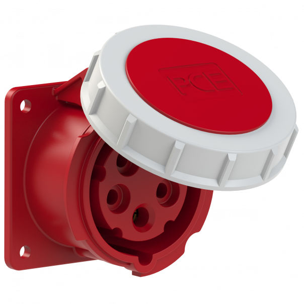 GNIAZDO TABLICOWE PROSTE POWER TWIST IP67  16A 400V 3P+Z+N 75x75mm  - 3152-6 - PCE