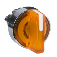 PRZEŁĄCZNIK 2 POZYCYJNY POMARAŃCZOWY STABILNY LED METALOWY TYPOWA - ZB4BK1253 - SCHNEIDER ELECTRIC