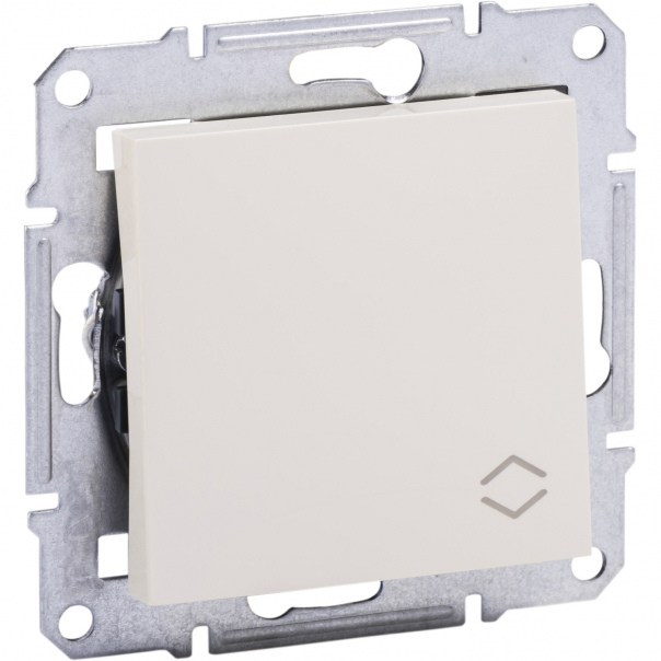ŁĄCZNIK SCHODOWY BEZ RAMKI KREMOWY ASFORA - EPH0401423 - SCHNEIDER ELECTRIC