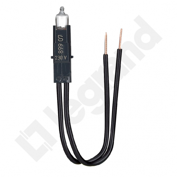 NEONÓWKA DO MECH. Z UCHWYTEM ETYKIETY 230V~ POMARAŃCZOWA OTEO - 089906 - LEGRAND