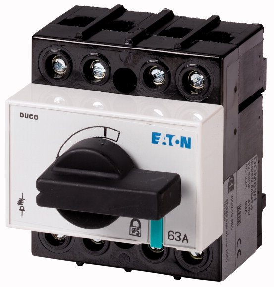 ROZŁĄCZNIK IZOLACYJNY DCM 63A 3-POLOWY Z TOREM NEUTRALNYM DCM63/1  - 1314004 - EATON