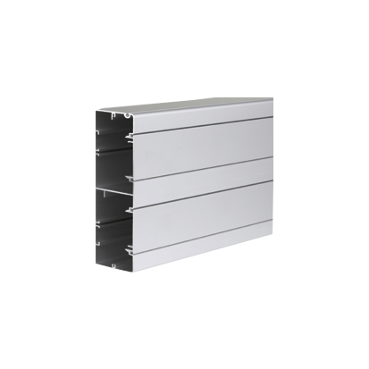 Kanał 2-kom. Cabloplus ALU 160x55mm, dł. 2 mb, cena za 1mb; aluminium - TK11122/8 - KONTAKT SIMON