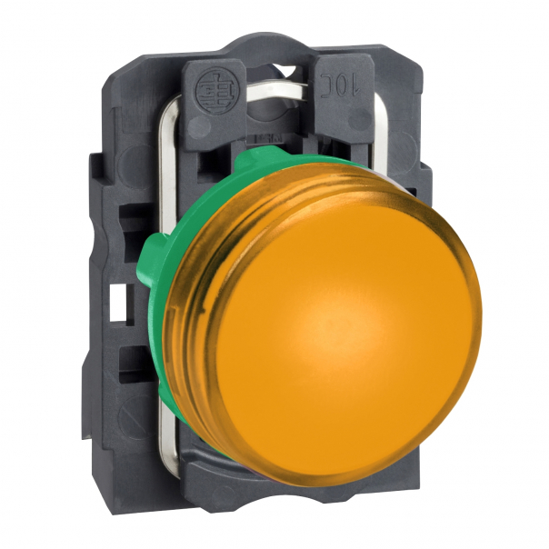 LAMPKA SYGNALIZACYJNA LED 24V PLASTIKOWA TYPOWA POMARAŃCZOWA - XB5AVB5 - SCHNEIDER ELECTRIC
