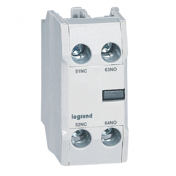 STYKI POMOCNICZE FRONTOWE 3P (9-150A) / 4P (40-135A) 1NO 1NC CTX3 - 416850 - LEGRAND