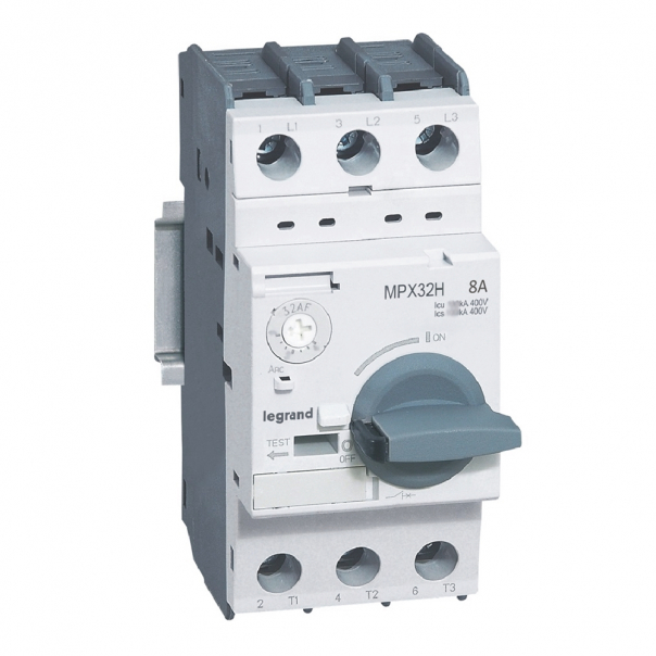 WYŁĄCZNIK SILNIKOWY ZAKRES 5-8A MPX3 - 417329 - LEGRAND