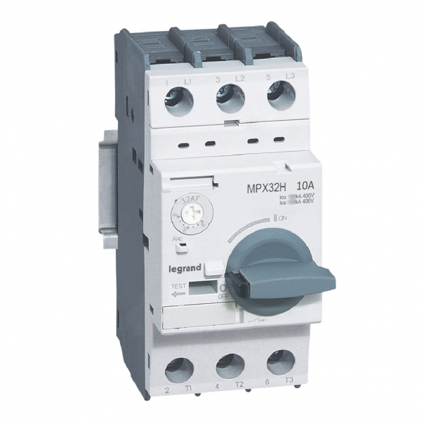 WYŁĄCZNIK SILNIKOWY ZAKRES 6-10A MPX3 - 417330 - LEGRAND
