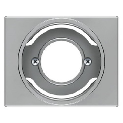 ELEMENT CENTRALNY DO SYGNALIZATORA ŚWIETLNEGO E14 STAL SZLACHETNA LAKIEROWANA K.5 - 11677004 - HAGER - BERKER