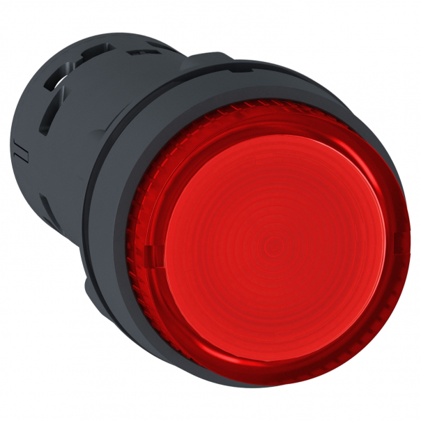 PRZYCISK WYSTAJĄCY SAMOPOWROTNY BEZ OZNACZENIA LED 230V CZERWONY - XB7NW34M1 - SCHNEIDER ELECTRIC