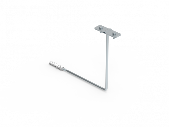 UCHWYT Z KOŁKIEM FI-12 DŁUGOŚĆ 200 MM KĄTOWY. - 91240101 - ELKO-BIS