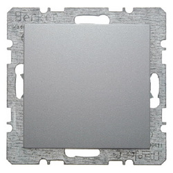 ZAŚLEPKA Z ELEMENTEM CENTRALNYM ALUMINIUM B.KWADRAT/B.7 - 10091404 - HAGER