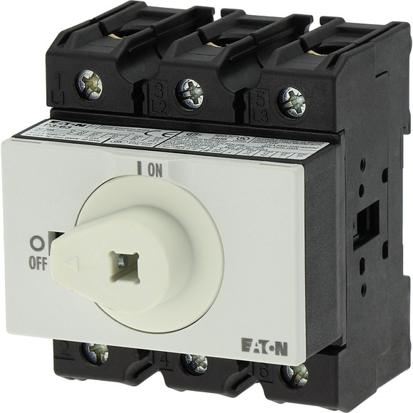 ROZŁĄCZNIK GŁÓWNY 63A 3-POLOWY BEZ PRZEDŁUŻENIA P3-63/XM - 172836 - EATON