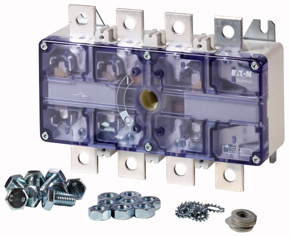 ROZŁĄCZNIK IZOLACYJNY DUMECO 250A 3-POLOWY Z TOREM NEUTRALNYM DMV250N/1  - 1814409 - EATON