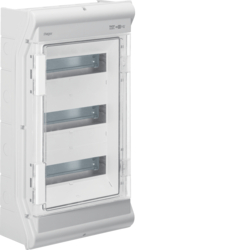 ROZDZIELNICA N/T IP65 ODPORNA NA UV 3X12 MODUŁÓW PRZETŁOCZENIA METRYCZNE VECTOR OUTDOOR - VE312PN - HAGER